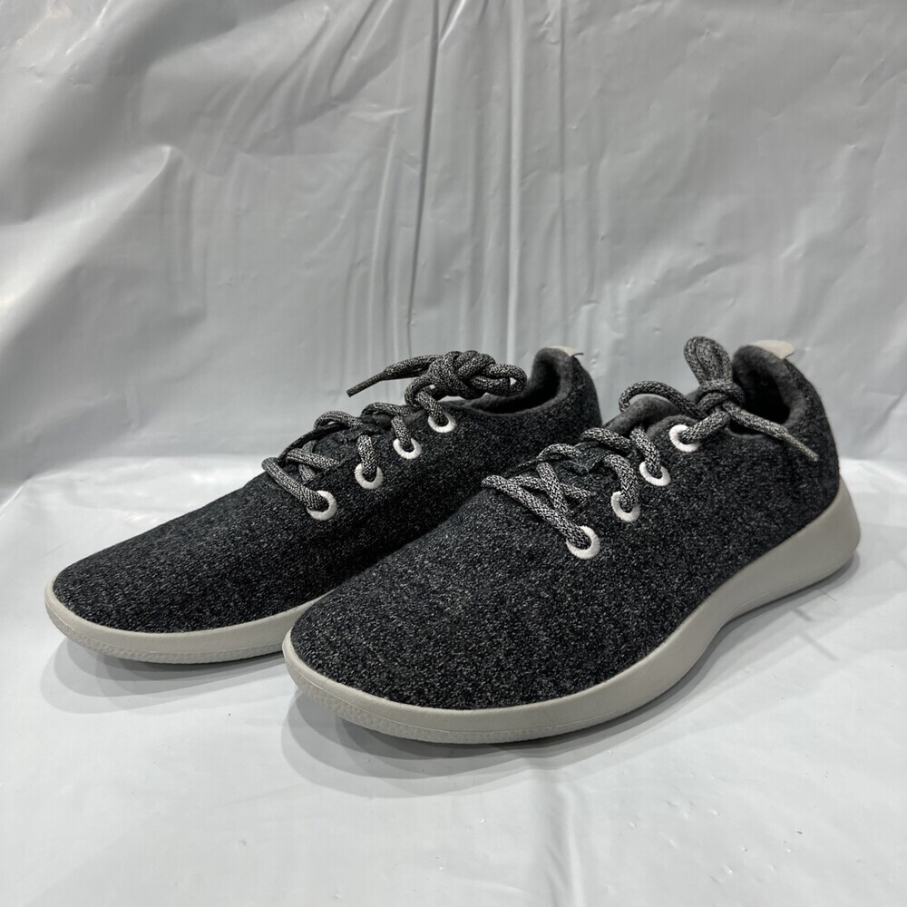 Allbirds 1589302 Sneakers Women's US Size 10 Natural Gray Wool Runners EBS1215